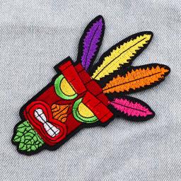Jogo de folga clássico remendos bordados para roupas termoadesivas diy ferro em remendos para jaquetas jeans adesivos diy - Image 3