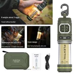 Flextail minúsculo repelente s ultraleve carry-on 151g ao ar livre portátil acampamento sem fio mosquito lâmpada repelente elétrica 2-em-1 ipx5 - Image 1