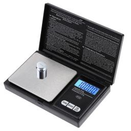 0.01g jóias mini balança eletrônica de aço inoxidável balança de bolso digital balança de peso de grama de ouro balança de bolso portátil - Image 1