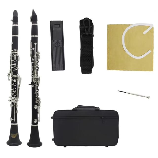 IRIN IN-560 Clarinete Bb 17 Teclas Baquelite