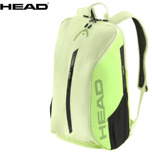 Bolsa de Tênis Original HEAD TOUR Series, Mochila Esportiva para Tênis, Bolsa para Raquete de Padel, Raqueteira de Tênis, Pacote de Tênis 25L
