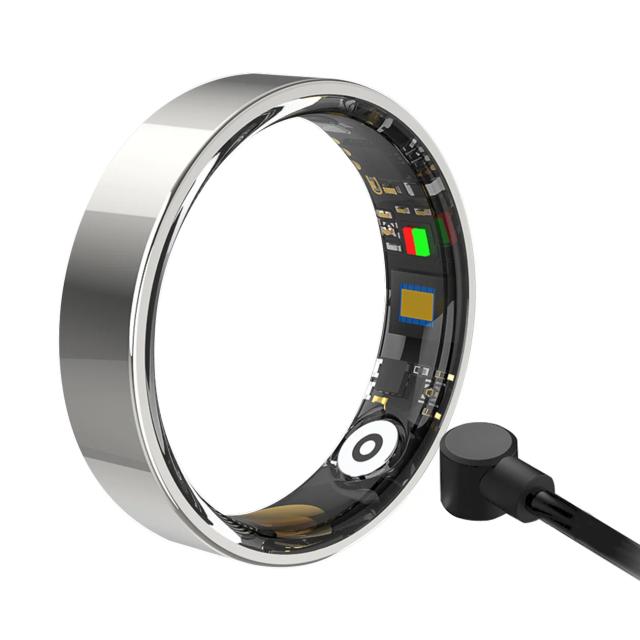 Simsonlab 2025 anel inteligente bluetooth chamada monitor de freqüência cardíaca pressão arterial 5atm à prova dwaterproof água anel saúde das mulheres dos homens para xiaomi presente
