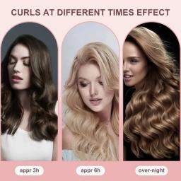 Haste de ondulação sem calor, faixa de cabelo sem calor, haste flexível macia para dormir, cachos noturnos, todos os tipos de cabelo, ferramentas de estilo - Image 4
