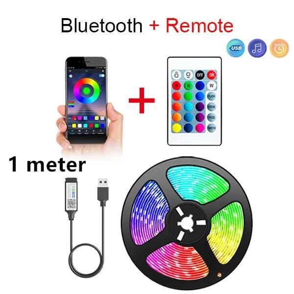 Smart Bluetooth LED Strip Lights 5050 SMD 5 Metros