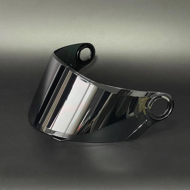 Viseira de capacete de motocicleta Full Face, adequada para LS2 FF358 FF396 FF392, lente opcional multicolorida