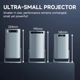 P30PRO Android 14 Mini Projetor Inteligente WiFi6 BT 5.0 Suporta 4K 1280*720P Suporta Espelhamento de Tela Projetor de Home Theater - Image 4