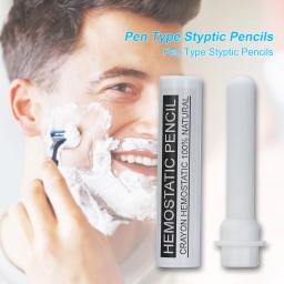 Lápis estípticos tipo caneta, detorta cortes, bastão de corte de barbear, anti-infecção, ferramenta de barbear masculina, tipo caneta, lápis estípticos - Image 1