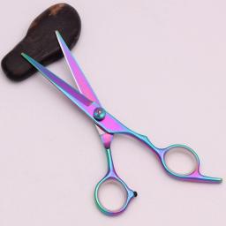 Tesoura de cabelo profissional, 6.0 polegadas, desbaste, cabeleireiro, conjunto de corte de cabelo, salão de beleza, barbeiro e casa, aço japonês 1001 - Image 6