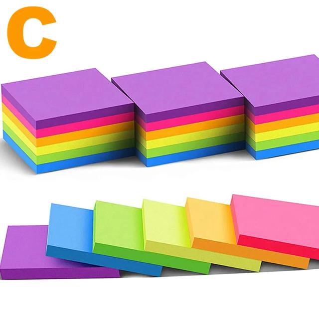Bloco de Notas Índice Kawaii 300 Folhas Coloridas