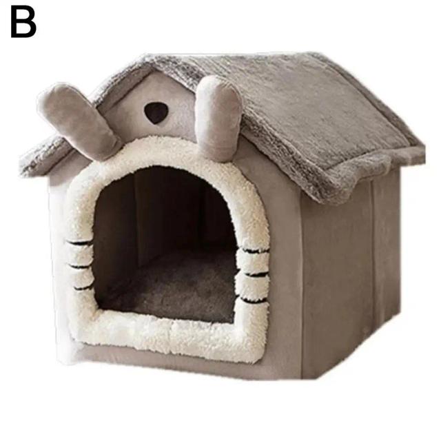 Pet House Cama Aconchegante para Gatos e Cães Pequenos