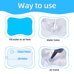 Cooling Pet Water Bed, Almofada de gelo, Dog Sleeping Square Mat para cachorros e gatos, Canil de qualidade superior, frio frio, verão - Image 5