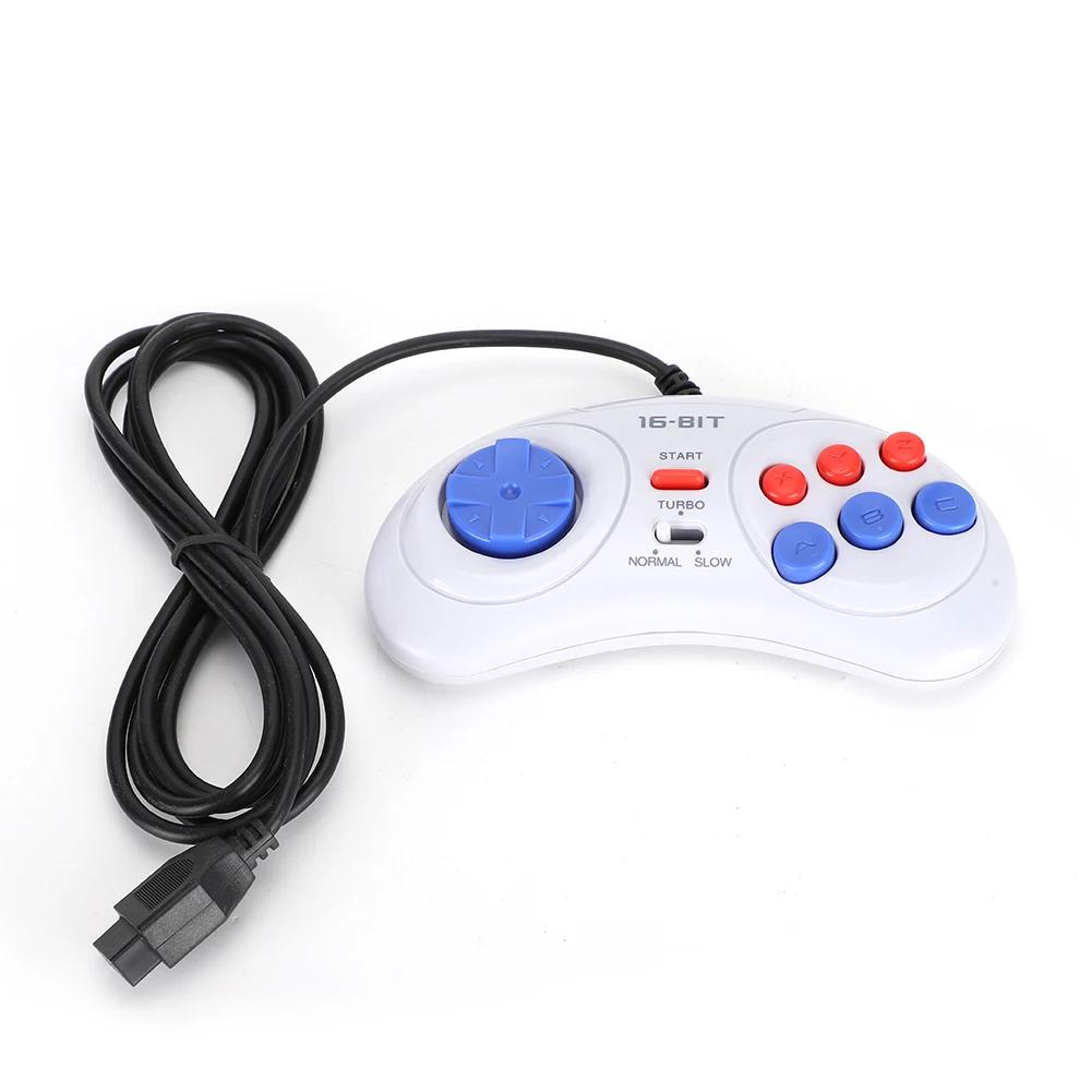 Mini Handheld Game Console com Função, Controlador Ergonômico Gaming, 16Bit, 9 pinos - Image 1