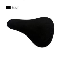 Selim para bicicleta BMX, disponível nas cores bordô e preto, feito de veludo, com as dimensões de 23 cm (comprimento) x 16 cm (largura) x 6 cm (altura), confortável. - Image 4
