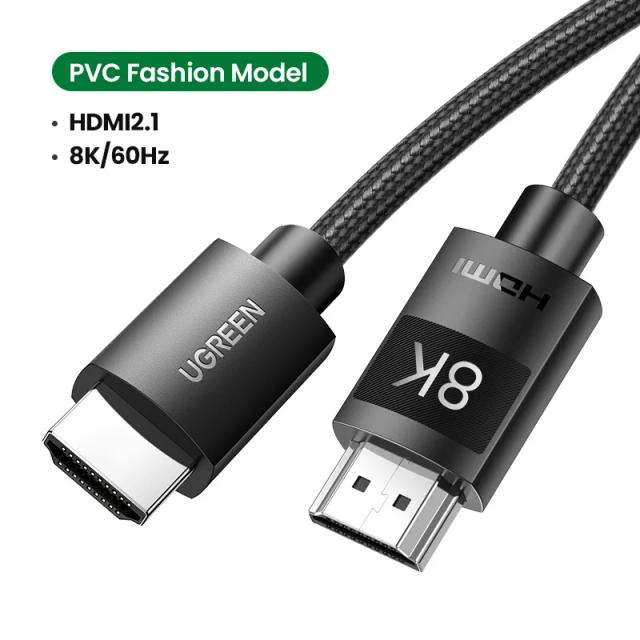 UGREEN Cabo HDMI 2.1 Ultra High Speed Certificado 8K 60Hz 48Gbps