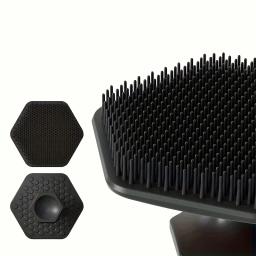 Conjunto de ferramentas de limpeza facial de 1/3 peças, ferramenta de raspagem em forma de coração de aço inoxidável, rolo de gelo, escova facial de silicone. - Image 6