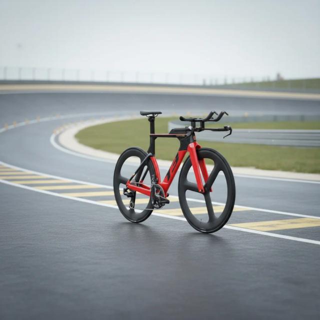 TWITTER Bicicleta de Triatlo T3 Fibra de Carbono 24 Velocidades Roda Disco 3 Raios Guidão TT