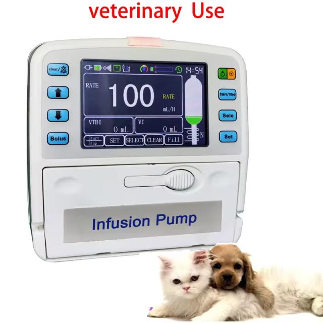 Bomba de Infusão com Aquecedor de Tubo Compatível Humano Veterinário