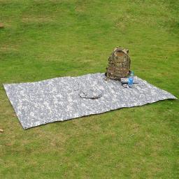 Capa de chuva dobrável camuflada para caminhadas, poncho portátil para homens, capa impermeável impermeável para chuva, turismo - Image 6