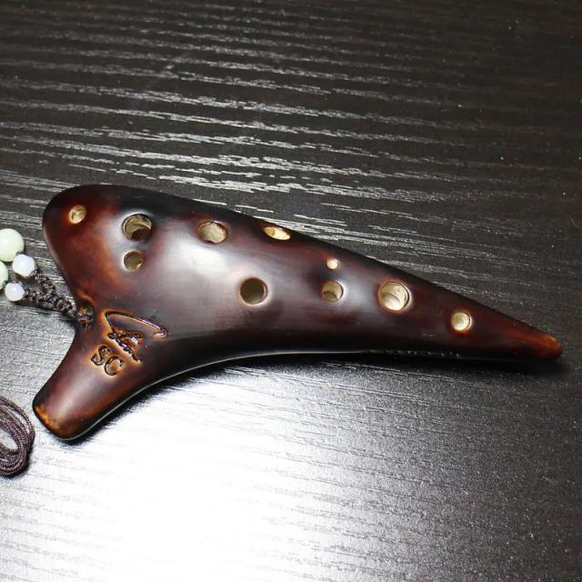 Legend Ocarina of Time 12 Buracos Instrumento Musical Infantil