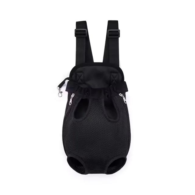 Mochila Transportadora Pet Malha Respirável Mãos-Livres para Viagens e Caminhadas