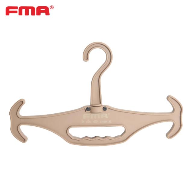 Suporte de Parede Tático de Madeira Reforçada para Capacete e Coletes 1 Unidade
