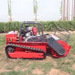 Cortador de Grama Robótico com Flail, Controle Remoto, Borracha, para Agricultura em Todos os Terrenos, Motor CE EPA, 800mm 1000mm 1200mm - Image 2