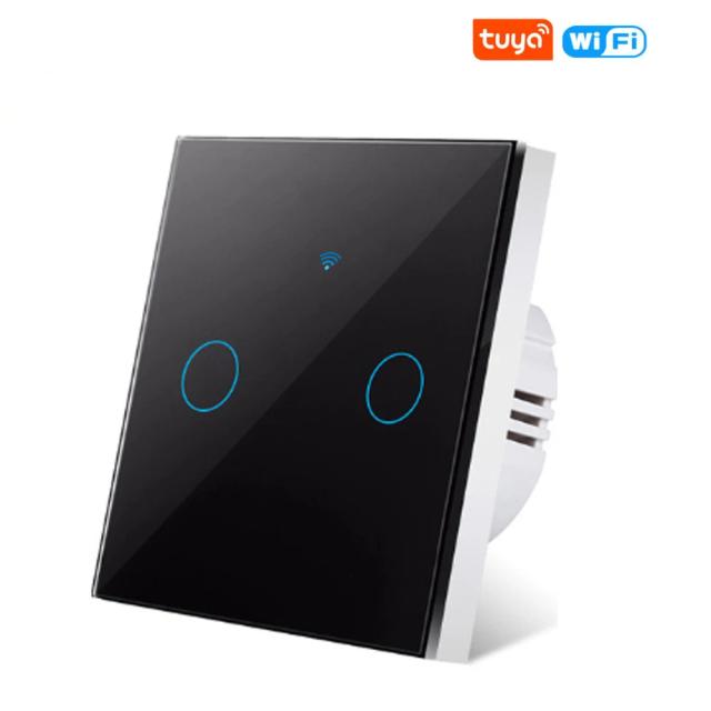 Interruptor de Luz Inteligente WiFi Tuya Smart Life Controle Remoto App Sem Fio 110V 220V Alexa Google Home