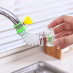 Aerador Torneira de Cozinha com Mangueira Telescópica, Pulverizador, Difusor Do Filtro, Bocal De Poupança De Água, Conector De Banho, Extensão Giratória De 360 ° - Image 2