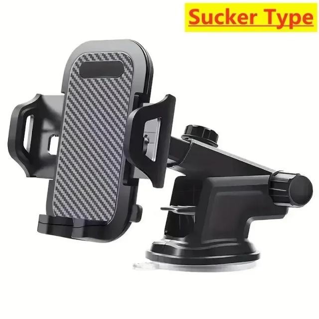 Suporte para Celular de Carro Universal 360° com Ventosa Estável