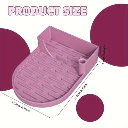 Silicone de alta qualidade tumbler loja seca rack estação secagem tumbler para limpeza copos e armazenamento suporte copo água - Image 4