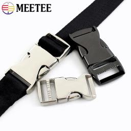 2-5 pçs fivelas de metal 20/25/38mm fivela de liberação lateral mochila cinta clipe fecho webbing coleira de cachorro gancho saco acessórios de ferragem - Image 4