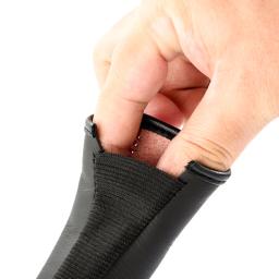 Capa de couro para freio de mão de carro, fibra de carbono, manga protetora, proteção para freio de mão, acessórios interiores do carro - Image 4