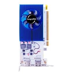 Placa Gráfica SRhonyra R5 230 2GB de Baixo Perfil, GDDR3 2HDMI 1080P para PC SFF, PC Industrial, Não Suporta Windows 11 - Image 5