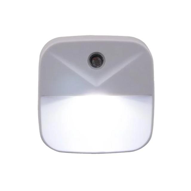 Luz Noturna LED Plugue Europeu Sensor Controle de Luz Sem Fio 1 Unidade