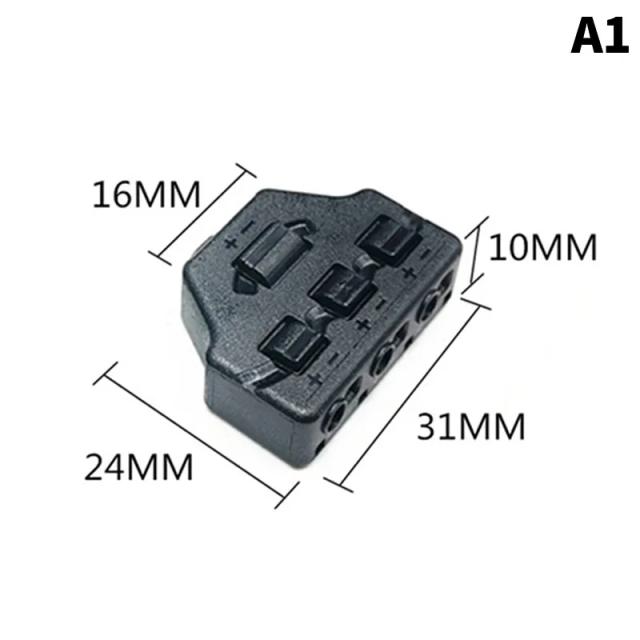 Caixa de Distribuição Ferroviária 3/6 Portas para LEDs SMD - Conexão Paralela