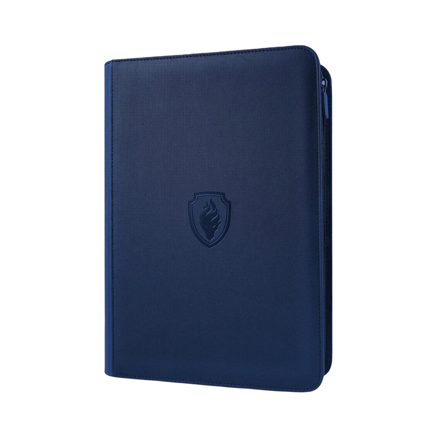 Trading Card Binder com PU Capa, Álbum de Coleção de Cartões, Sturdy Holder para Cartões de Jogo, 360 Carregamento Lateral, 9 Bolso - Image 1