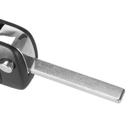 Keyyou flip dobrável remoto chave do carro escudo para chevrolet cruze epica lova camaro impala 2 3 4 5 botão hu100 lâmina - Image 5