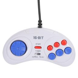 Mini Handheld Game Console com Função, Controlador Ergonômico Gaming, 16Bit, 9 pinos - Image 3
