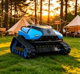 Trator Cortador de Grama 4x4 para Todos os Terrenos com Plataforma de 60 Polegadas para Paddocks de Fazendas de Cavalos - Image 1