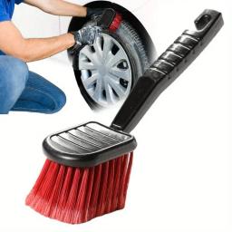 Escova ergonômica de limpeza de roda de cerdas macias – alça longa durável e antiderrapante para carros, caminhões, RVs e muito mais - Image 6