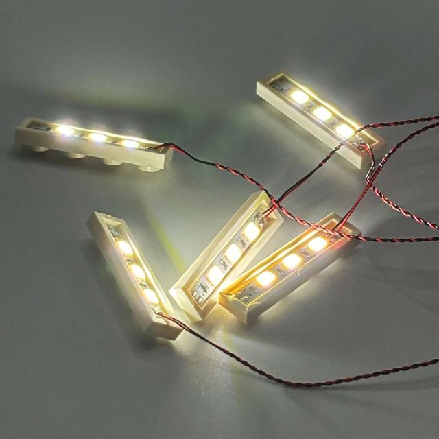 LYBMTWF Conjunto de Iluminação LED para Projetos DIY 20 Peças 1x4 Tijolo de Luz LED Compatível com Blocos de Construção Lego 3710