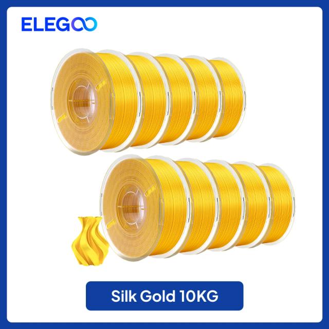 ELEGOO Filamento PLA Seda 1.75mm 1kg/2kg/4kg para Impressora 3D