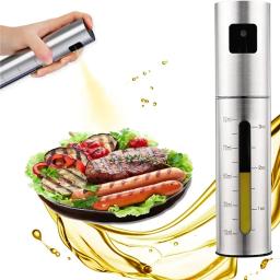 Bbq cozimento garrafa de spray de azeite 304 aço inoxidável garrafa de spray de óleo vinagre spray garrafas bq pulverizador tempero garrafa kitche - Image 2