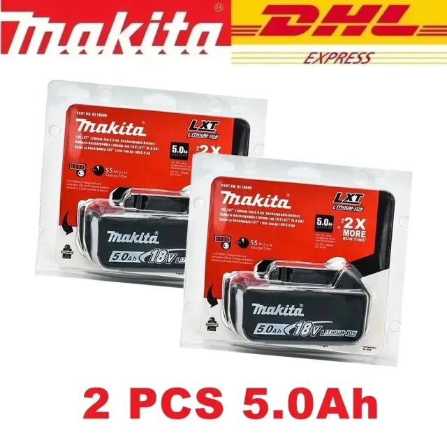 Bateria Makita 18V Lítio 5Ah/6Ah Células 21700