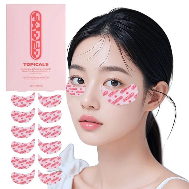 Máscara Facial Clareadora e Iluminadora Ativar Patches Reabastecer Água e Luz 10 Unidades