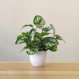 Plantas artificiais, bonsai, plantas decorativas, acessórios para decoração de casa, vasos para plantas, decoração de escritório, decoração de sala de estar. - Image 3