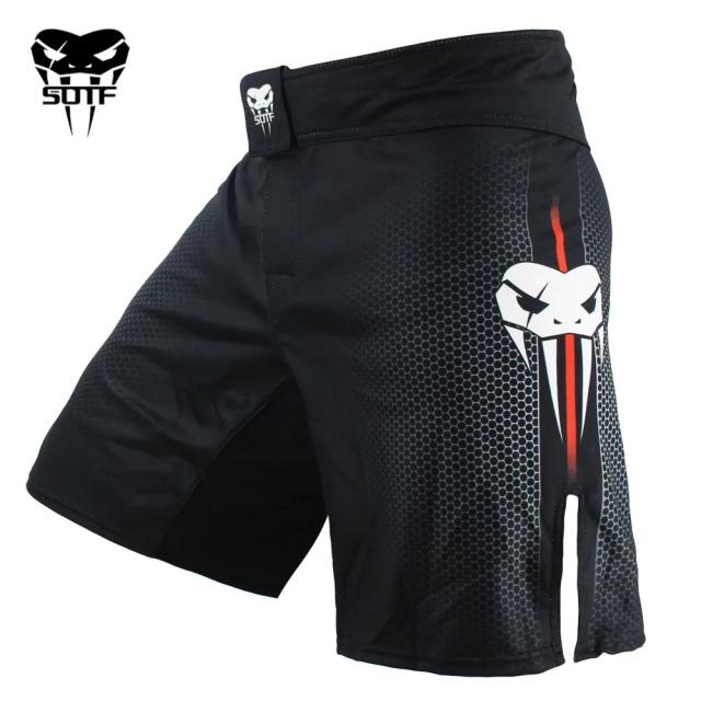 Shorts de Luta MMA Muay Thai Kickboxing - Performance Profissional
