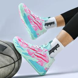 Tênis de Basquete Masculino Three Ball Three Generation Lamelo Ball MB.01 para Combate Real, com Amortecimento e Cano Baixo, com Rebound Acolchoado - Image 3