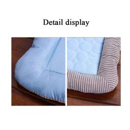 Cooling Pad Bed para cães, gatos, cachorrinho, gatinho, tapete legal, pet cobertor, seda de gelo macio para dormir no verão, rosa, azul, respirável - Image 6