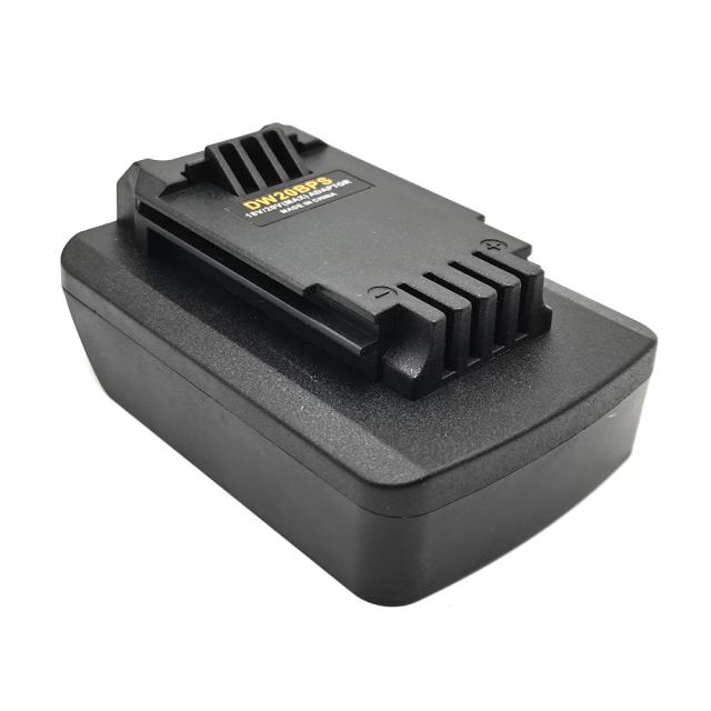 Adaptador de bateria ALASICKA DW20BPS para conversor de bateria Dewalt 20V para Black & Decker/Porter-Cable/Stanley 20V Ferramenta de bateria de lítio